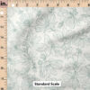 Ruler Scale for Summertime Floral (Cream and Jadeite) by Hufton Studio